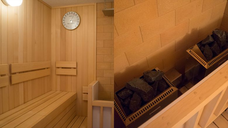 사고가 발생했던 업체가 운영하는 사우나의 모습. SNS 갈무리