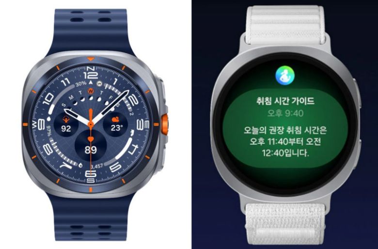 기업들이 ‘건강지능’을 갖추려는 소비자들을 위해 과학기술을 활용한 제품과 서비스를 잇달아 선보이고 있다. 건강정보 측정 기능이 탑재된 삼성전자의 갤럭시 워치 8. 각 사 제공