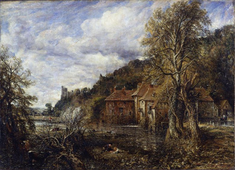 존 컨스터블은 ‘어런들의 방앗간과 성’(1837년)에서 빛과 날씨가 변화하는 순간을 포착해 냈다. ⓒToledo Museum of Art