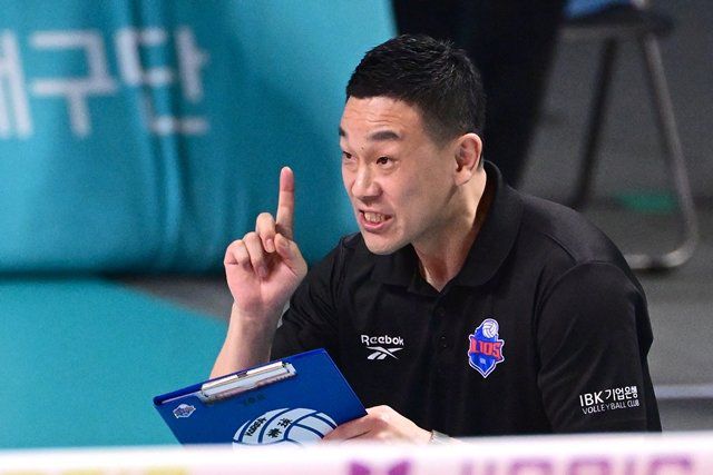 여오현 IBK기업은행 감독 대행. 한국배구연맹(KOVO) 제공