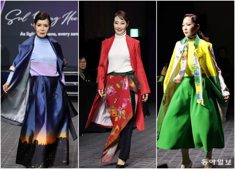 19일 서울 용산구 그랜드하얏트 서울그랜드 살롱에서 설영희 패션디자이너의 ‘들꽃청소년자립돕기 자선패션쇼’가 열렸다.  전영한 기자 scoopjyh@donga.com