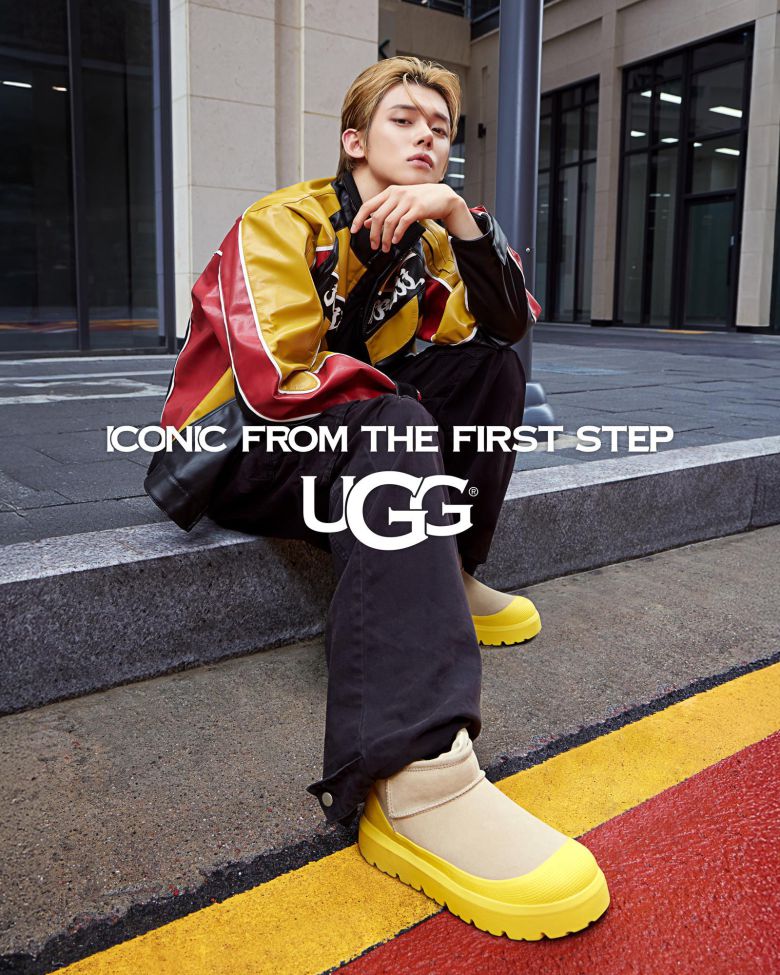 투모로우바이투게더 연준과 함께한 UGG 25FW 캠페인.