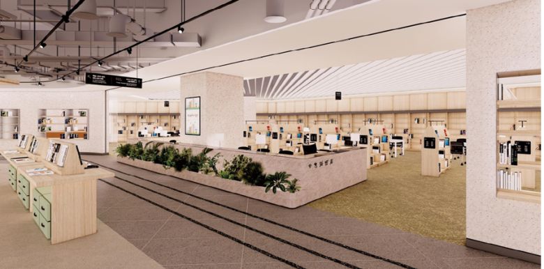 여의도 브라이튼 도서관 ‘집중존’ 조성안. 영등포구 제공