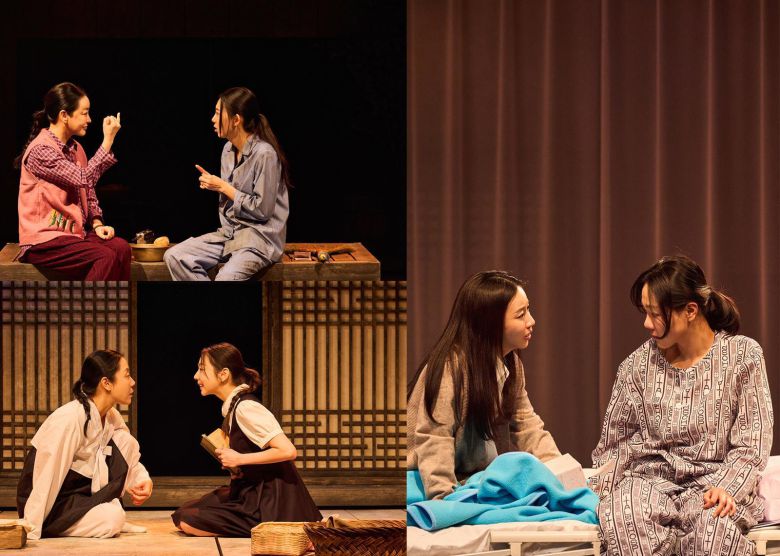 공연 장면들. 김혜은, 안소희 등 호화 캐스팅으로 개막 전부터 화제가 된 작품이다. 사진제공 ｜ 간다