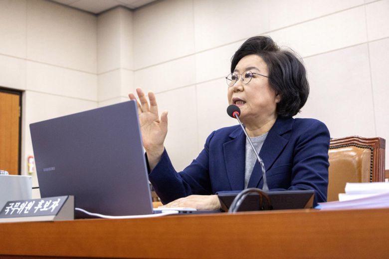 이혜훈 기획예산처 장관 후보자가 23일 서울 여의도 국회에서 열린 제431회국회(임시회) 재정경제기획위원회 인사청문회에 출석해 의원 질의에 답변하고 있다. 국회사진기자단