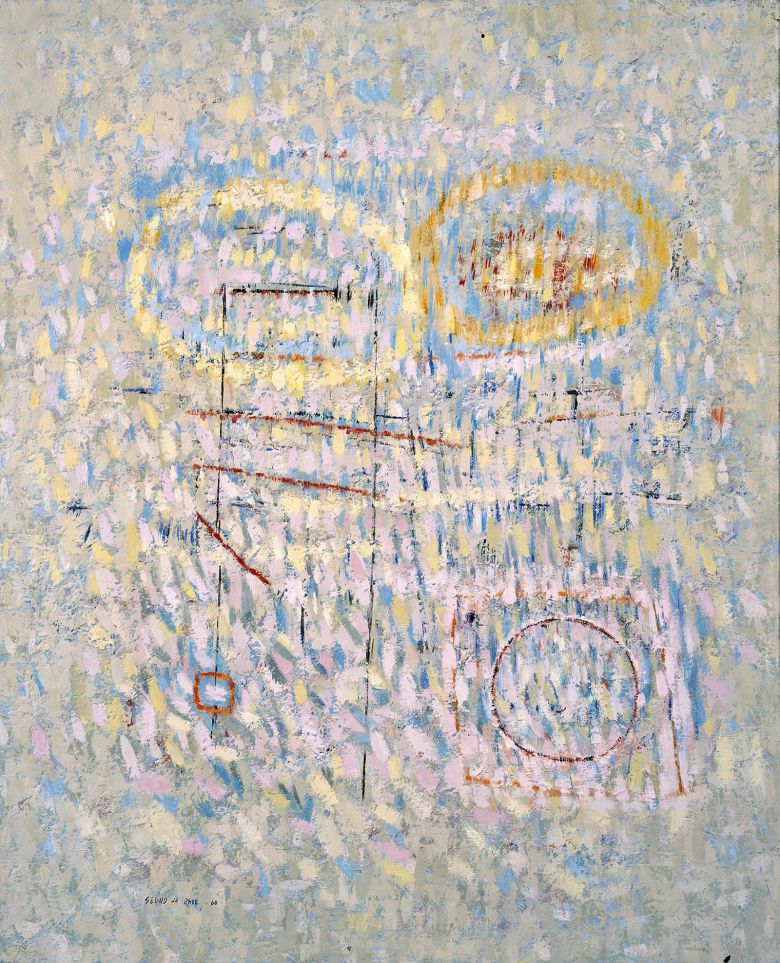 이성자의 ‘The Vivid Dews’. 화이트큐브 서울 제공