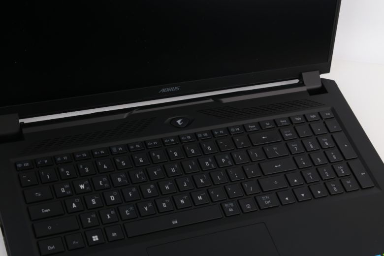 17.3형 제품답게 풀배열 키보드를 채택했고 수명은 1,000만회에 달한다.