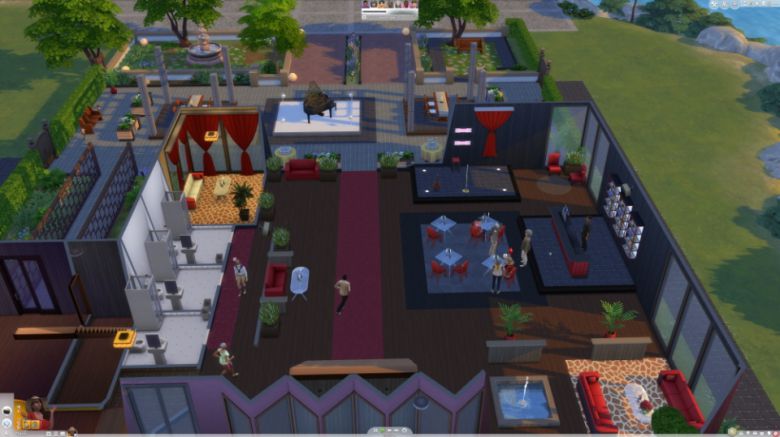 웨딩홀과 피로연을 위한 라운지도 마련되었으며, 게이머가 새롭게 꾸밀 수도 있다.