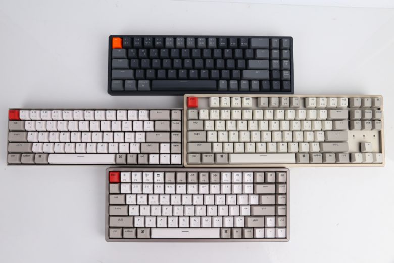 키크론 K2, K6, K8, K14 모두 각기 다른 폼팩터를 갖춰 용도에 꼭 맞는 키보드를 고를 수 있다.