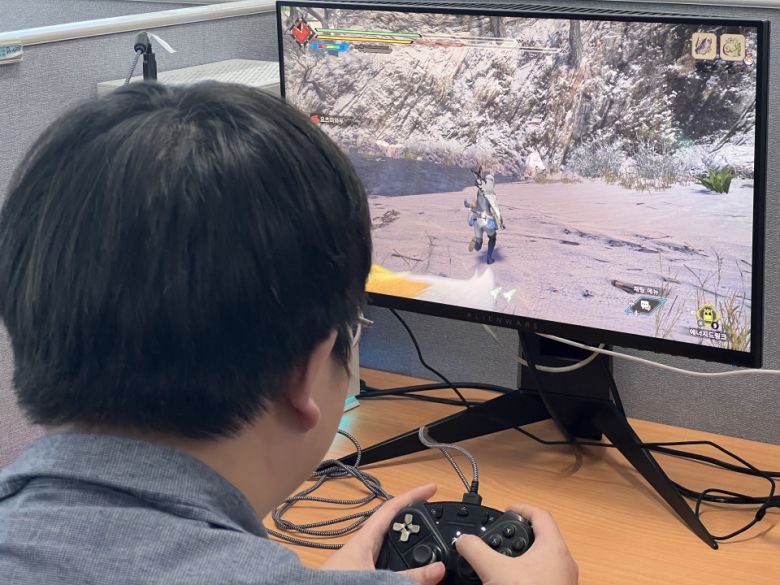 ‘몬스터헌터: 라이즈’를 실행해보니, 이 게임의 유일한 콘솔판인 닌텐도 스위치 버전보다 훨씬 뛰어난 그래픽을 자랑했다.