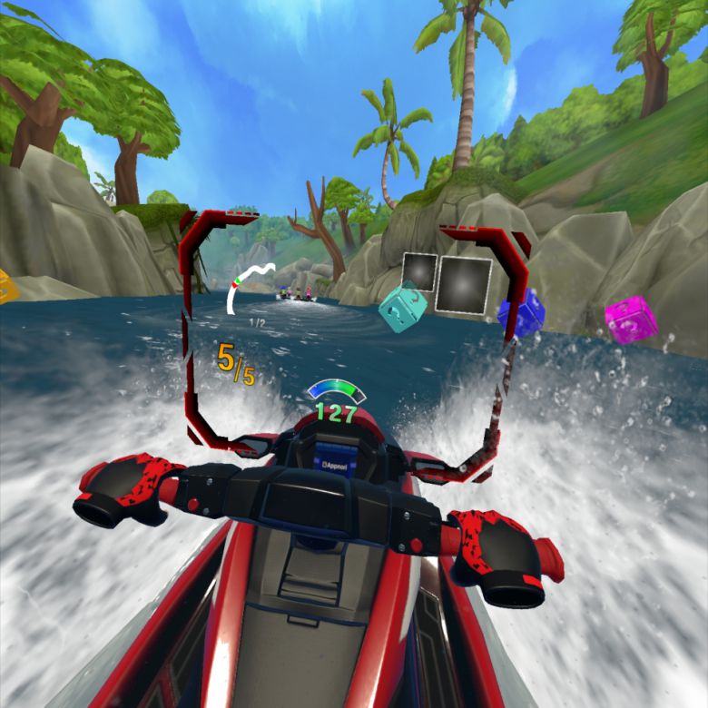 비치 발리볼이나 제트스키 등 마치 휴양지에서 스포츠를 즐기는 것 같은 느낌을 선사한다.