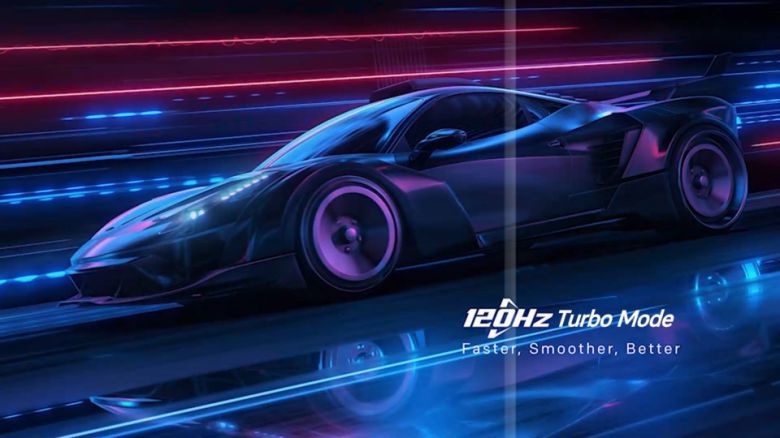 120Hz 터보 모드를 갖춰 FHD 해상도에서는 120Hz 주사율을 지원한다.