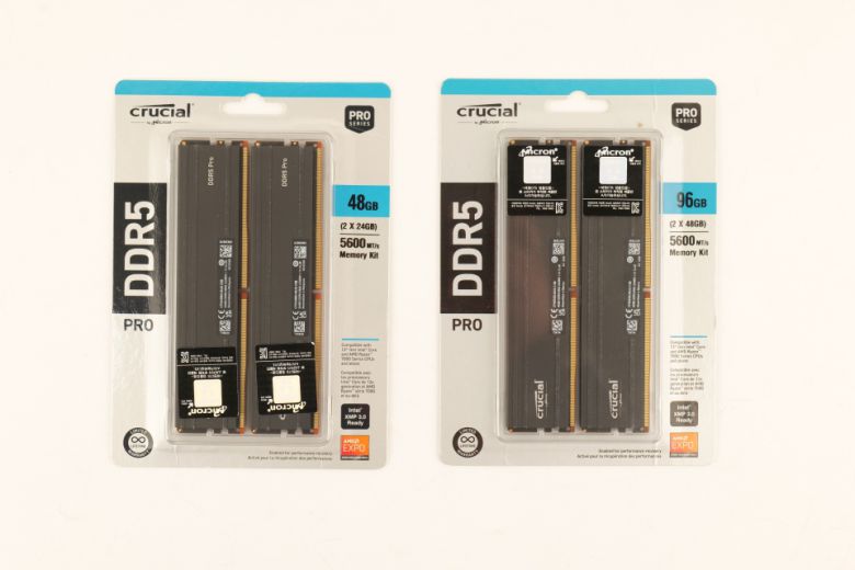 <패키지> 고용량 메모리가 필요하다면 48GB(24GB x2), 96GB(48GB x2) 패키지 중 하나를 선택하면 된다.