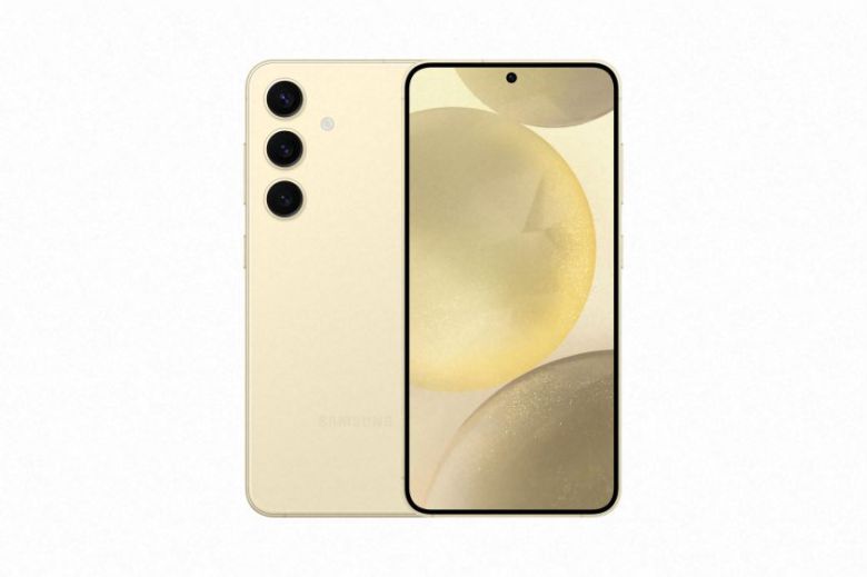 갤럭시 S24 & 갤럭시 S24 플러스 앰버 옐로우.