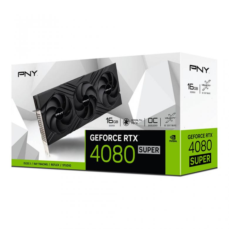 ▲ 마이크로닉스가 유통하는 PNY GeForce RTX 4080 SUPER 16GB OC LED TF