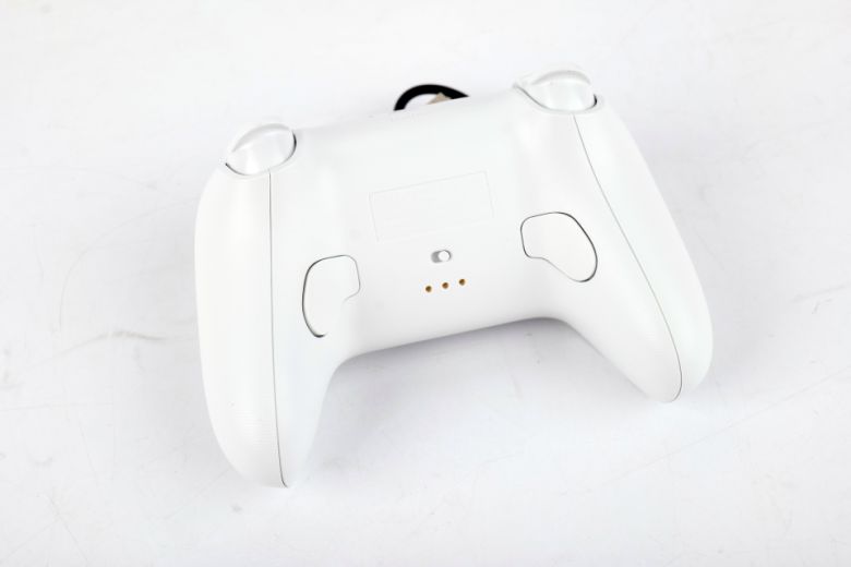 게임패드 후면에는 2개의 백 버튼이 위치한다.