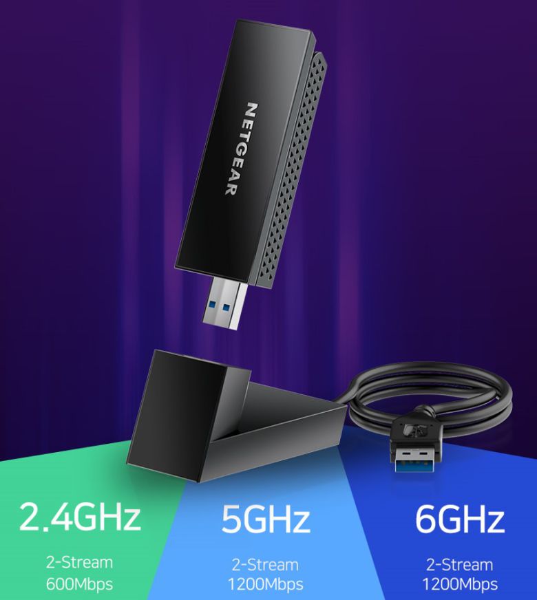 2.4GHz, 5GHz, 6GHz를 모두 지원하며, 기존 무선 인터넷 프로토콜과도 호환성을 갖췄다.