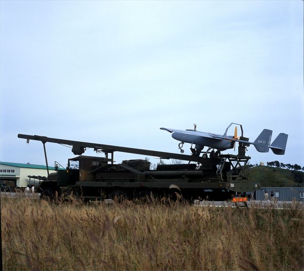 KAI(한국항공우주산업)의 군단무인기(RQ-101) 발사대. 사진=KAI 홈페이지