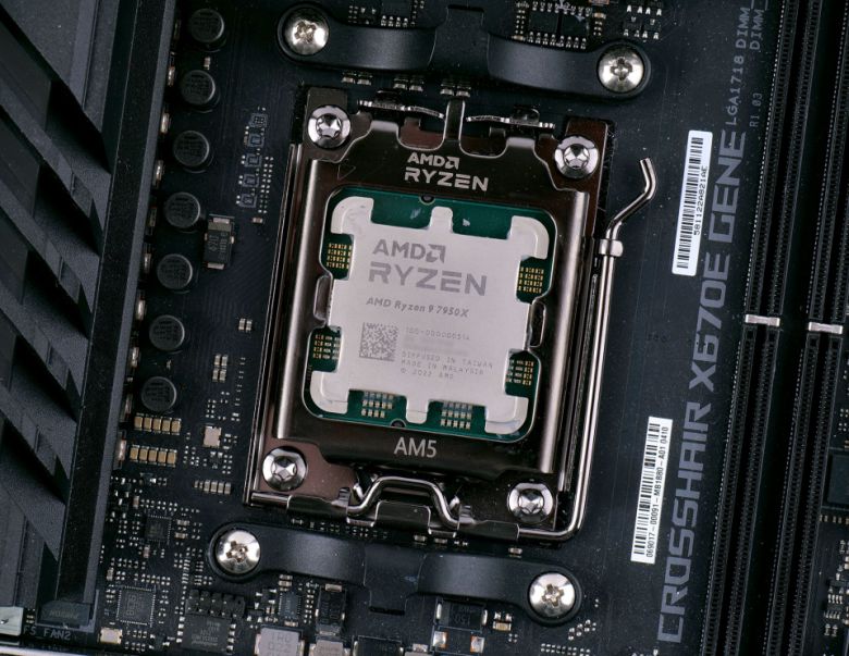 비교 대상으로 선정한 '라이젠 9 7950X'
