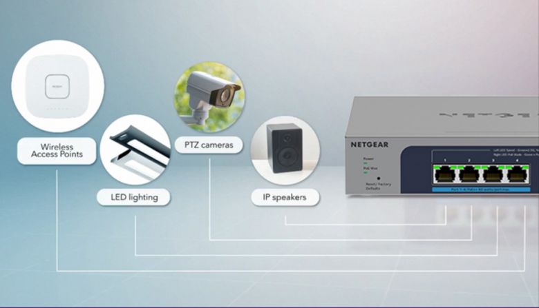 다양한 PoE 장비를 연결할 수 있지만, 필요한 전력을 확인해야 한다.