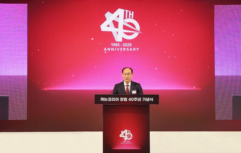 박정우 캐논코리아 대표이사. (이미지 출처 : 캐논코리아 제공)