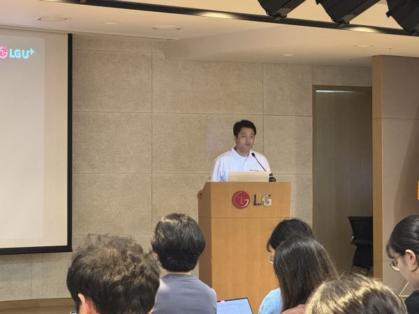 LG유플러스 한영섭 AI테크랩장(사진=이백현 기자)