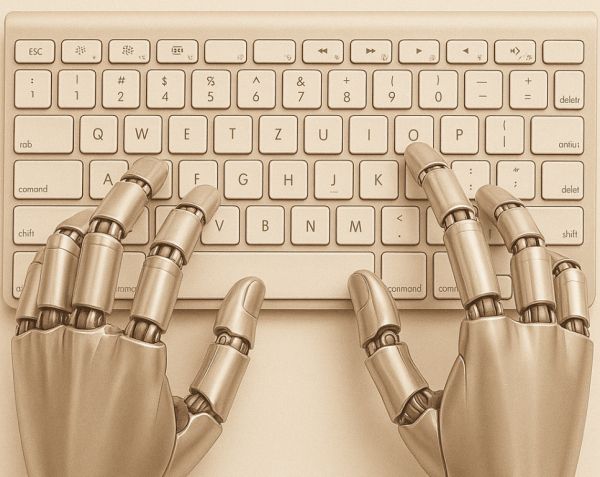 생성형 AI는 아직도 손가락 개수나 기본적인 QWERTY 자판도 정확하게 표현하지 못한다 [chatgpt 생성]