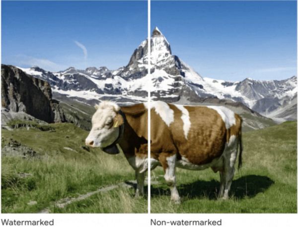 구글 딥마인드의 'SynthID'가 적용된 이미지 [사진=구글]