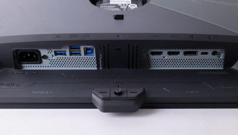 OSD 조작은 센서 뒤쪽에 있는 버튼을 통해 할 수 있다.