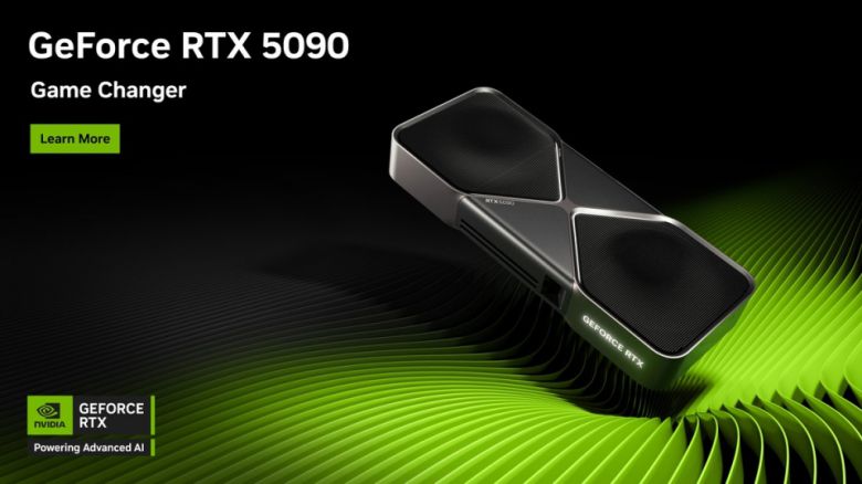 DLSS 4와 AI 프레임 생성으로 8K 게이밍 시대를 연 지포스 RTX 5090.