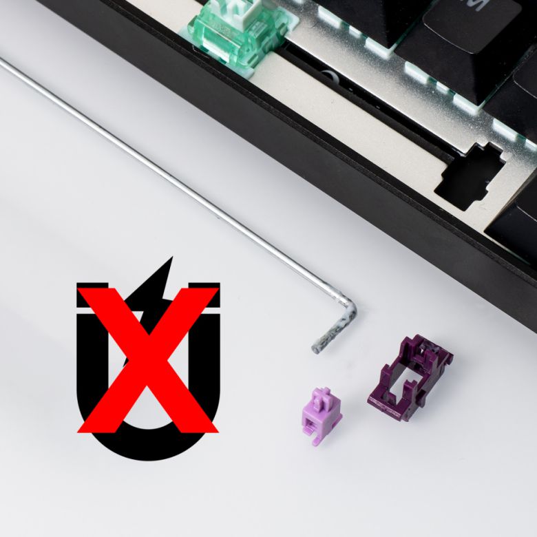 자석축 스위치의 특성을 고려한 설계도 눈길을 끈다.