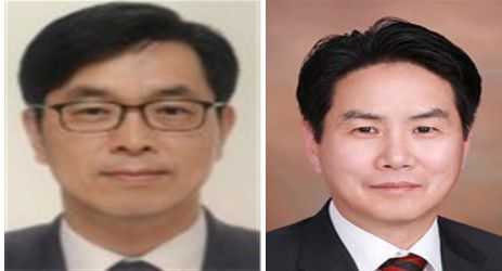 천상영 신한라이프 신임 사장 내정자(왼쪽), 이석원 신한자산운용 사장 내정자. 신한금융 제공