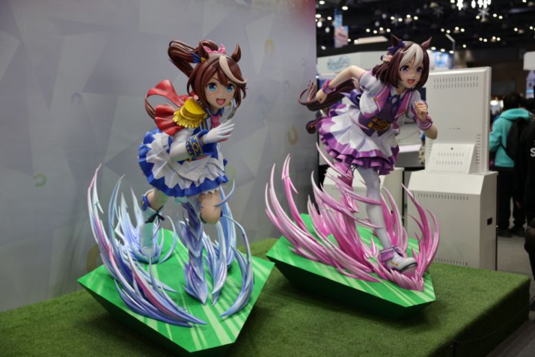 우마무스메 대형 피규어. (F/2.8, 노출 1/125, ISO-250)