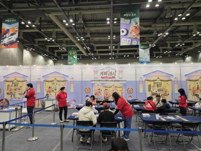 신작 커피 러시 겨울도 즐겨볼 수 있었다. (이미지 출처 : PC사랑 촬영)