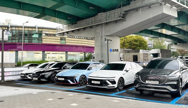 울산에 위치한 쏘카 전용 주차장. 사진=쏘카