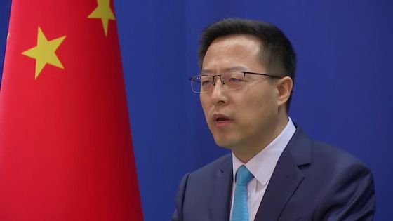 자오리젠 중국 외교부 대변인이 미국 주도의 일련의 공급망 협력 움직임에 공개적으로 반발하고 있다. 〈사진=로이터 캡처〉