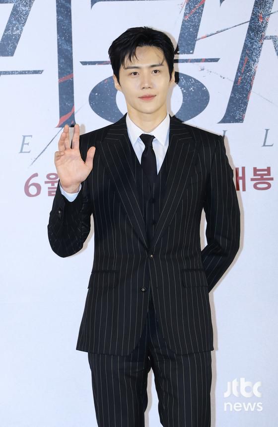 22일 오전 서울 자양동 롯데시네마 건대입구점에서 영화 '귀공자' 제작보고회가 열렸다. 박훈정 감독과 김선호, 강태주, 김강우, 고아라가 참석했다. 김현우 엔터뉴스팀 기자 kim.hyunwoo3@jtbc.co.kr (콘텐트비즈니스본부)