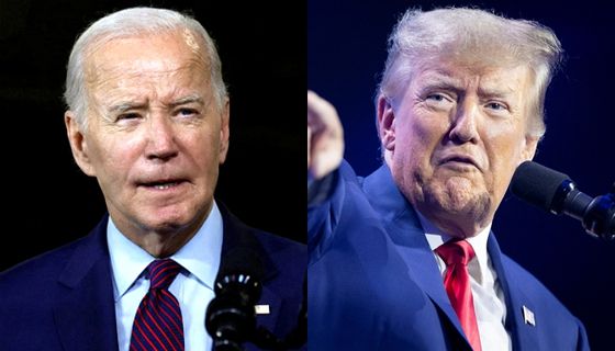조 바이든 미국 대통령과 도널드 트럼프 전 미국 대통령