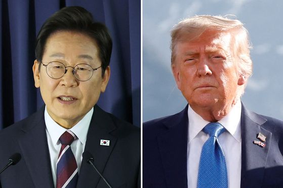 이재명 대통령(왼쪽), 도널드 트럼프 미국 대통령. 〈사진=로이터 연합뉴스〉