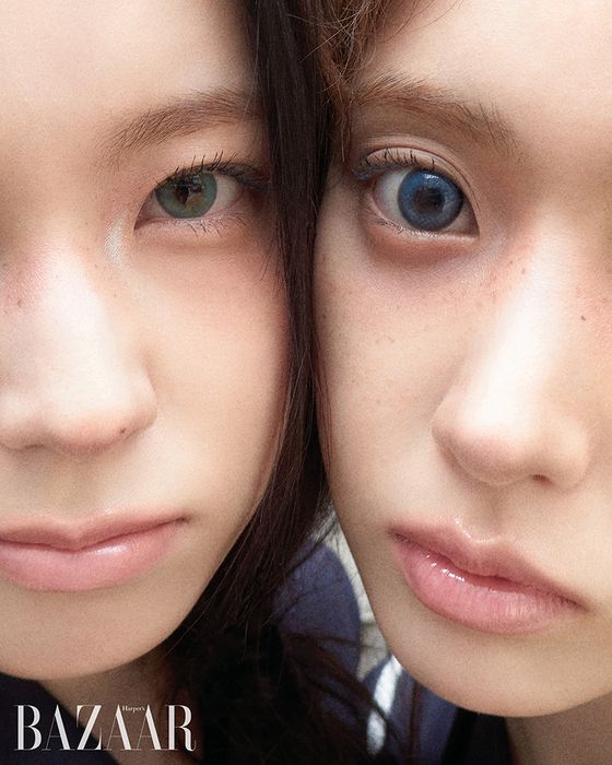 엔믹스 지우, 규진. 사진=하퍼스 바자