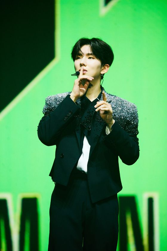 10주년 공연을 연 그룹 몬스타엑스. 사진제공=스타쉽엔터테인먼트