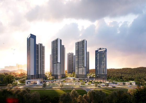 남양주왕숙 3-2차 민간참여 공공주택사업 A1블록 조감도. 〈사진=금호건설〉