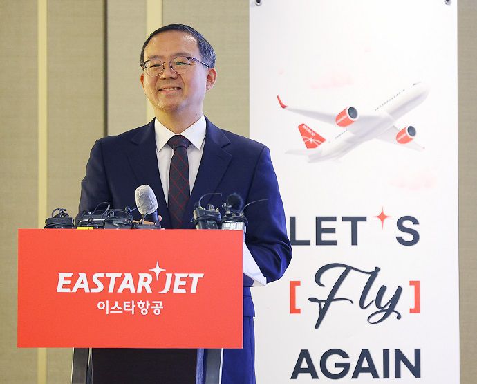 조중석 이스타항공 신임대표는 “또다시 이스타항공이 무너지는 일이 없도록 할 것”이라는 포부를 내놨다.[사진=연합뉴스]