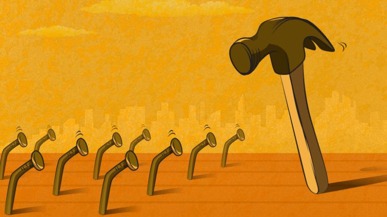 북한 연구자인 브라이언 마이어스 교수는 주체사상을 파시즘에 유교적 ‘충효관’을 접목한 변종쯤으로 규정한다.[일러스트｜게티이미지뱅크]