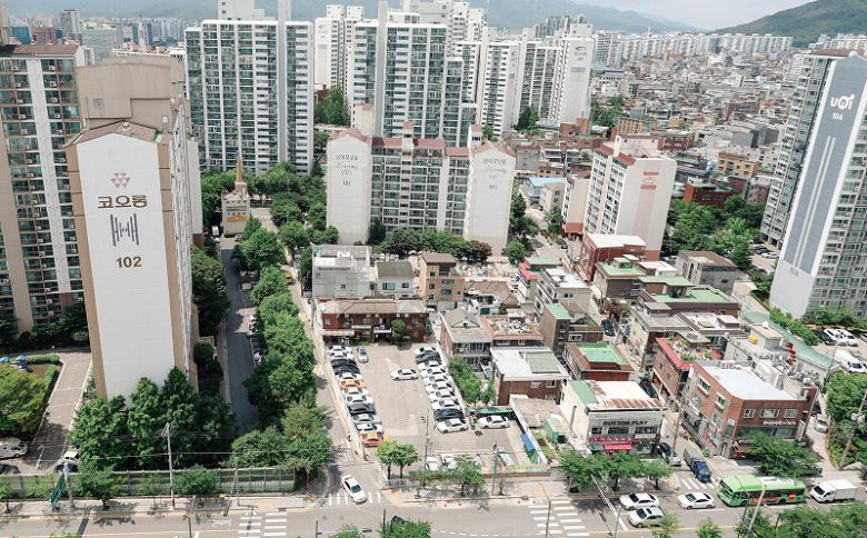 토지거래허가제를 적용했어도 강남구 일대 아파트 가격은 급등했다.[사진 | 뉴시스]