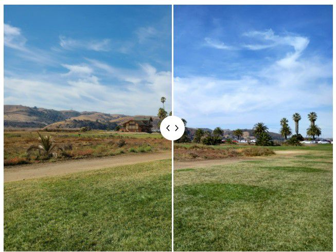 갤럭시 S20+(좌) 마이크로소프트 서피스 듀오 2(우) ⓒ  Mark Hachman / IDG