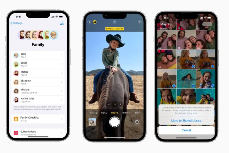 iOS 16에서 개선된 공유 기능은 많은 사용자들이 오랫동안 바랐던 것이다. ⓒ Apple