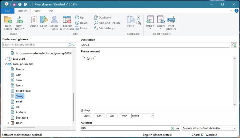프레이즈익스프레스 같은 프로그램은 마이크로소프트가 무료로 제공해야 하는 기능을 제공한다. ⓒ Foundry