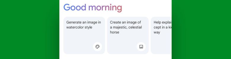 구글의 새로운 제미니 안드로이드 어시스턴트 인터페이스에서 제안하는 작업 중 일부이다. ⓒ JR