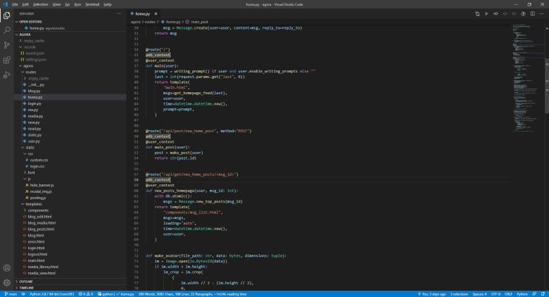 한 손 키 입력으로 VS 코드의 통합 터미널 열고 닫기., ⓒ Foundry